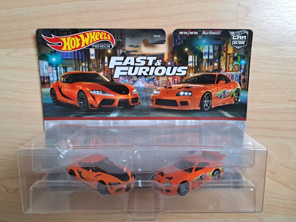 Hot Wheels Premium Fast Furious Toyota Supra Gr Pack Acheter Sur