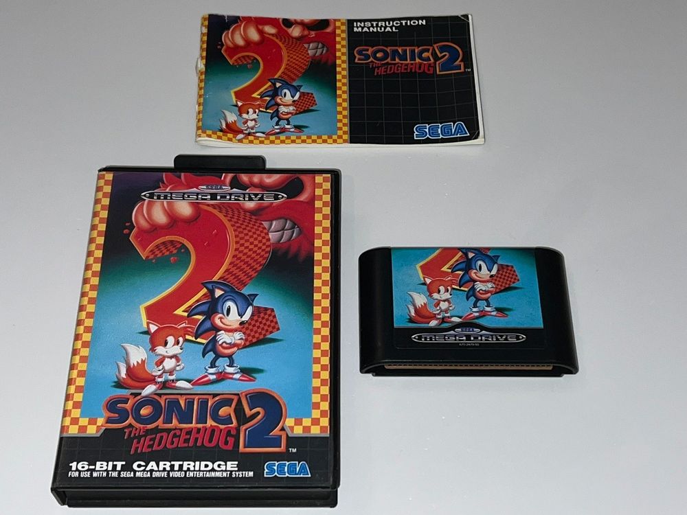 Sega Mega Drive Spiel Sonic The Hedgehog Ovp Kaufen Auf Ricardo