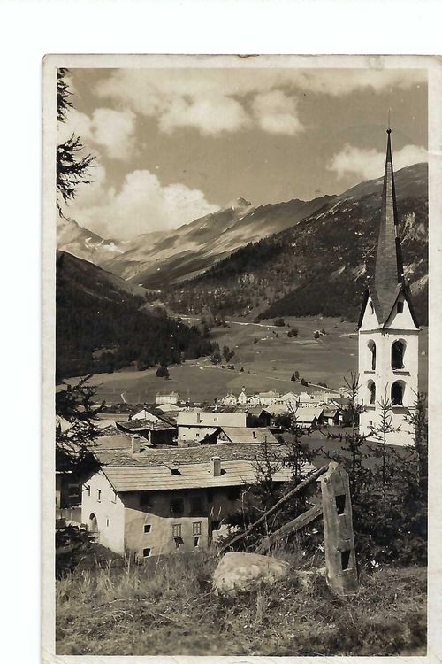 PONTE CAMPOVASTO Engadin 1942 Mit Stempel CVJM Kaufen Auf Ricardo