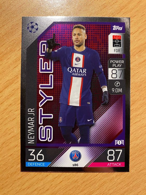 Topps Champions League Neymar JR Kaufen Auf Ricardo