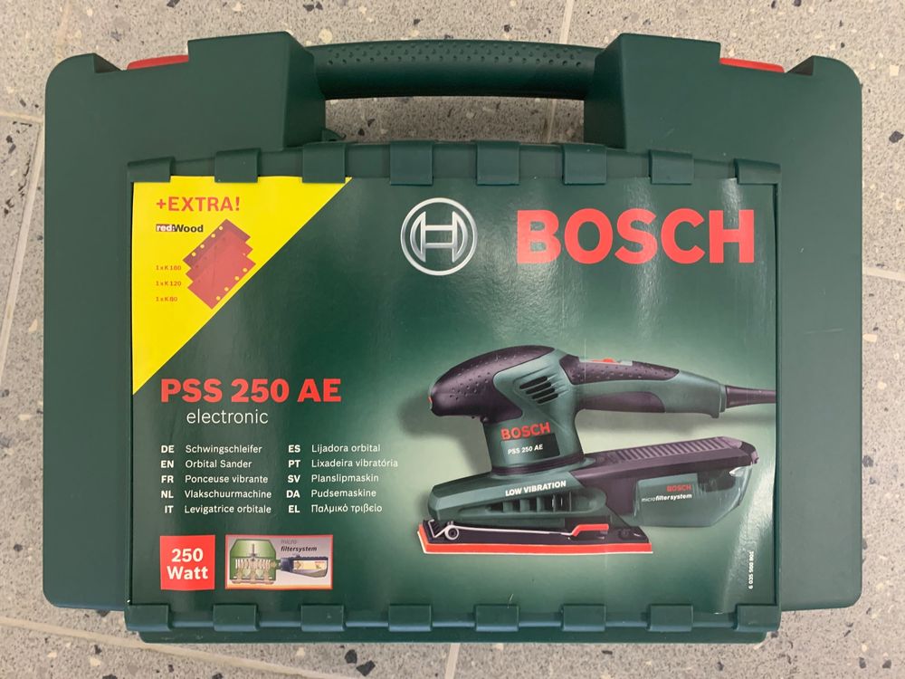 Schwingschleifer Bosch PSS 250 AE Kaufen Auf Ricardo