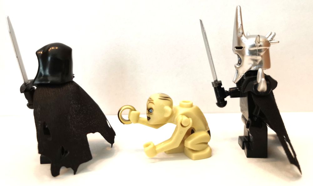 Klemmbausteine Minifiguren Herr der Ringe Nazgûl und Angmar Kaufen