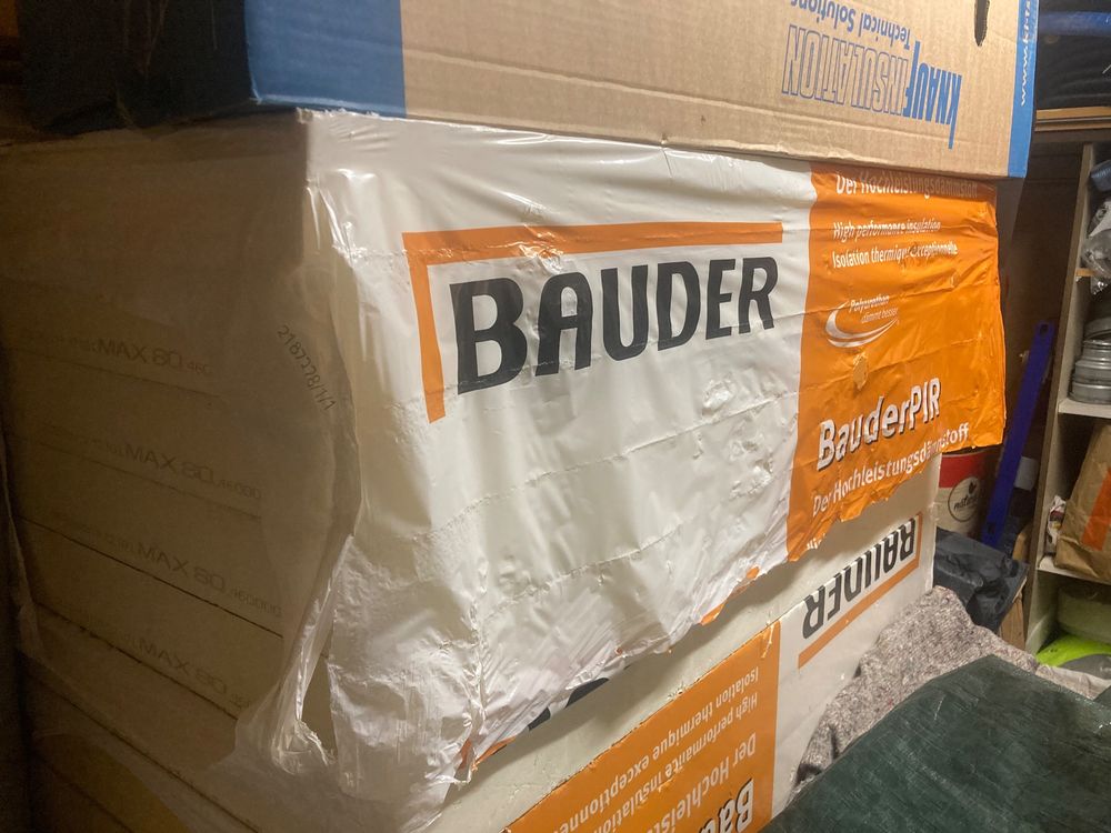 Bauder PIR Isolation Alukaschiert 1200X600X80 Kaufen Auf Ricardo