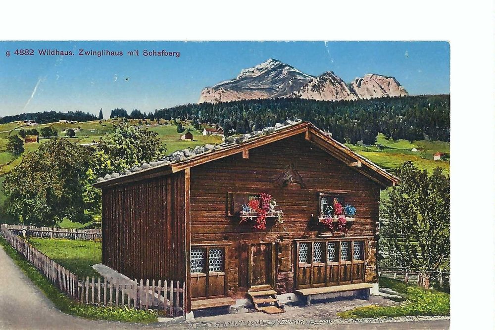 WILDHAUS Zwinglihaus Mit Schafberg Geburtshaus H Zwingli Kaufen Auf