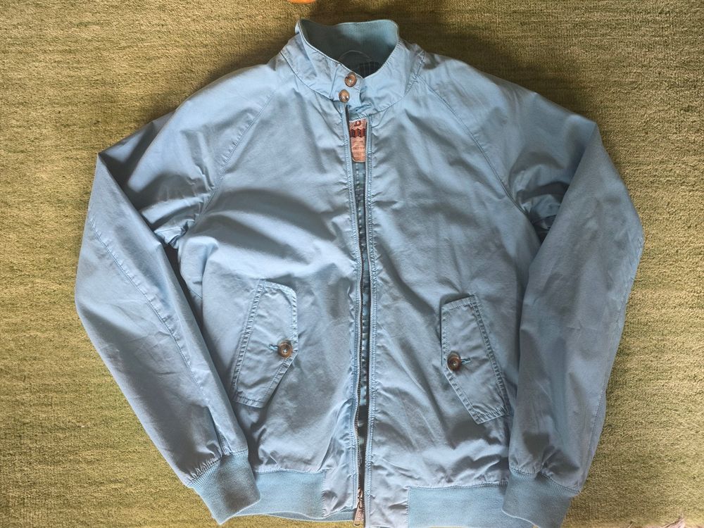 Baracuta G Harrington Jacket Gr Sse Hellblau Kaufen Auf Ricardo