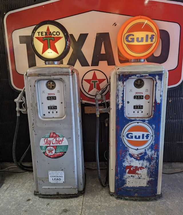 Gulf Texaco Tanks Ule Tokheim Usa Kaufen Auf Ricardo