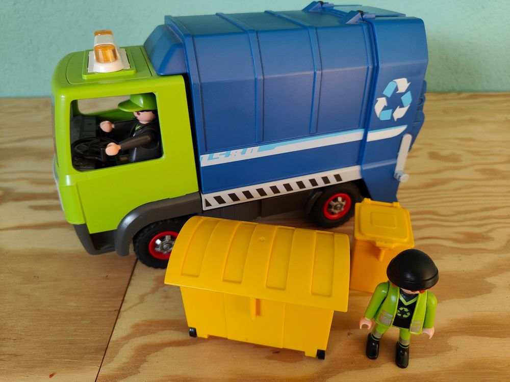 Playmobil Lastwagen Müllwagen Kaufen auf Ricardo