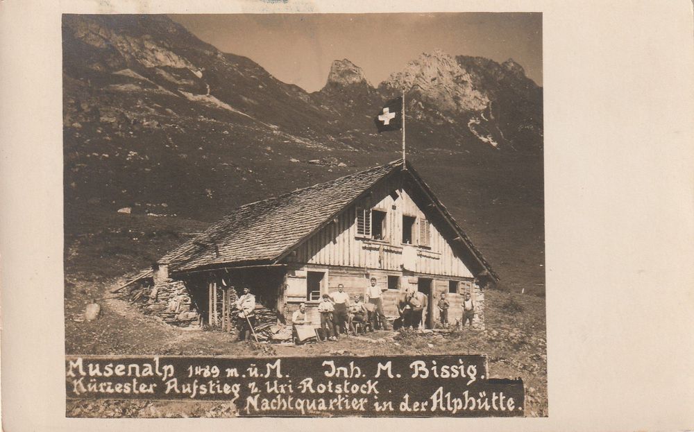 Musenalp Alphütte belebt Kaufen auf Ricardo