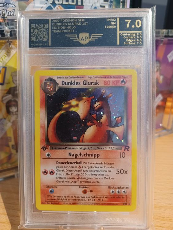 Edition Dunkles Glurak Team Rocket Holo Pokemon Kaufen Auf Ricardo