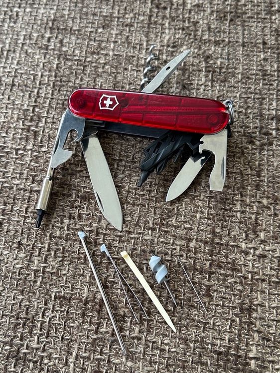 Grosses Altes Sackmesser Victorinox Cyber Tool Suva Kaufen Auf