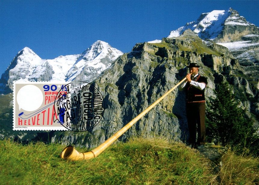 Maximumkarte Pro Patria Alphorn Kaufen Auf Ricardo