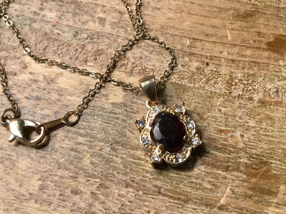 Vintage Anh Nger Kette Gold Doubl Kaufen Auf Ricardo