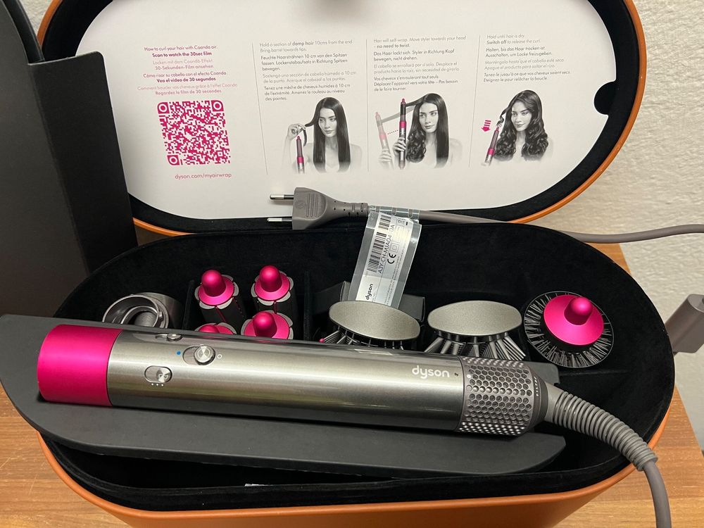 Dyson Airwrap Complete Haarstyler Anthrazit Fuchsia HS01 Kaufen Auf