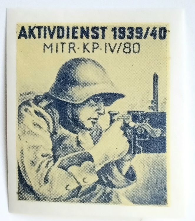 Soldatenmarken Wk Mitrailleur Kp Iv Ges Wi Inf Kaufen