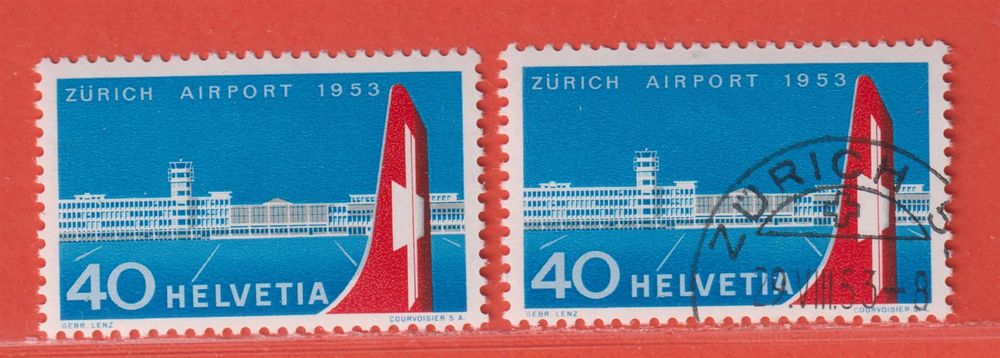 Viii Z Rich Flughafen Ersttag Postfrisch Kaufen Auf