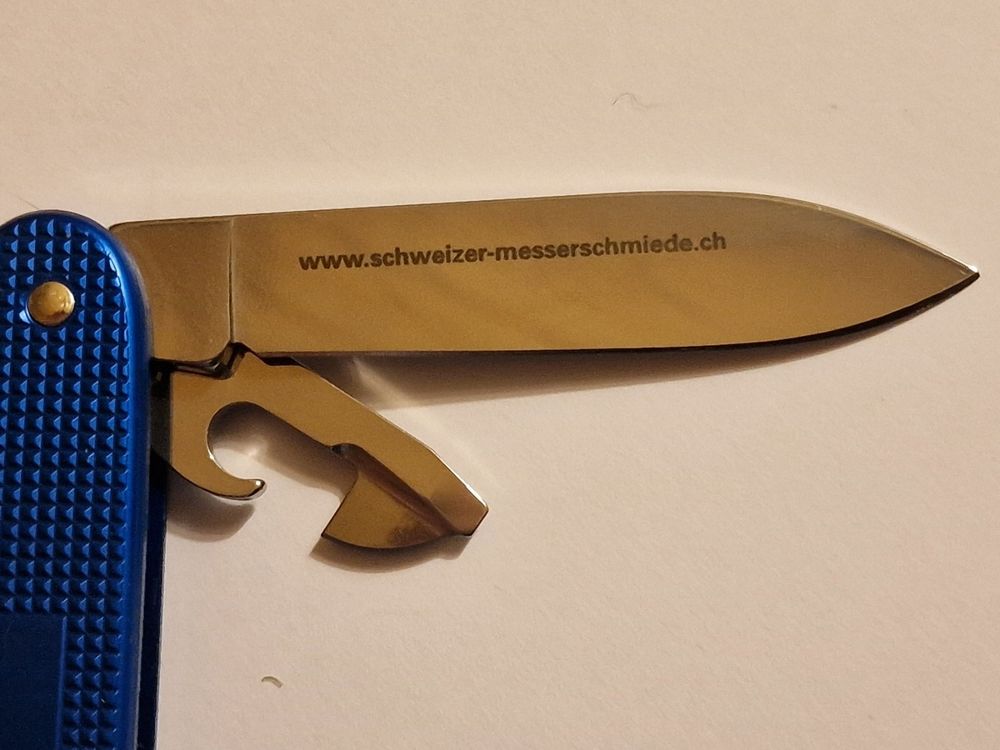 Victorinox Alox Blau Mit Gravur Neu Kaufen Auf Ricardo