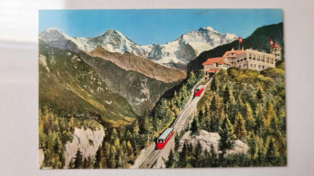 Interlaken Heimwehfluh Postkarte Carte Postale Kaufen Auf Ricardo