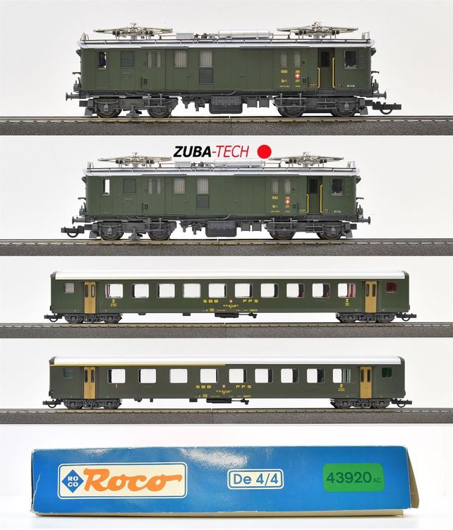 Roco 43920 Zug Set 4tlg SBB H0 WS OVP Kaufen Auf Ricardo