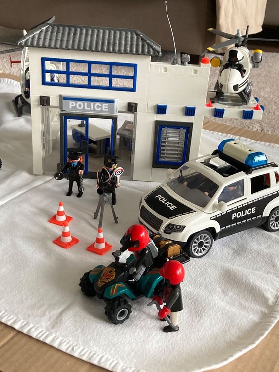 Playmobil Polizeistation Mit Zubeh R Kaufen Auf Ricardo