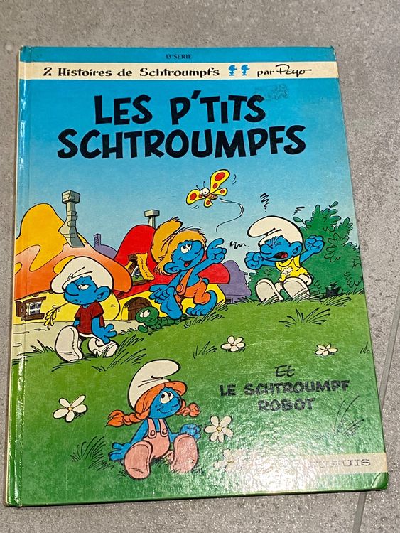 Bd Les P Tits Schtroumpfs Et Le Schtroumpf Robot Acheter Sur Ricardo