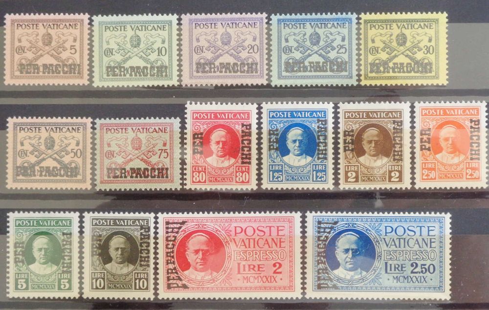 VATIKAN VATICANO 1931 Paketmarken Kaufen Auf Ricardo