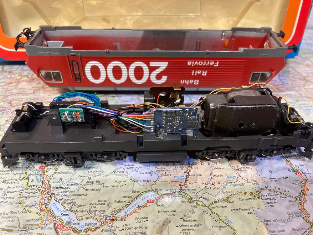 Märklin Hamo SBB Re 4 4 IV Bahn 2000 DC ESU digital Kaufen auf Ricardo