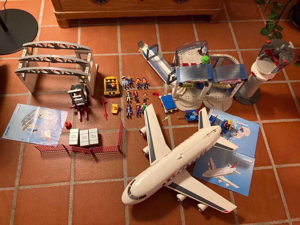 Playmobil Flughafen Kaufen Auf Ricardo