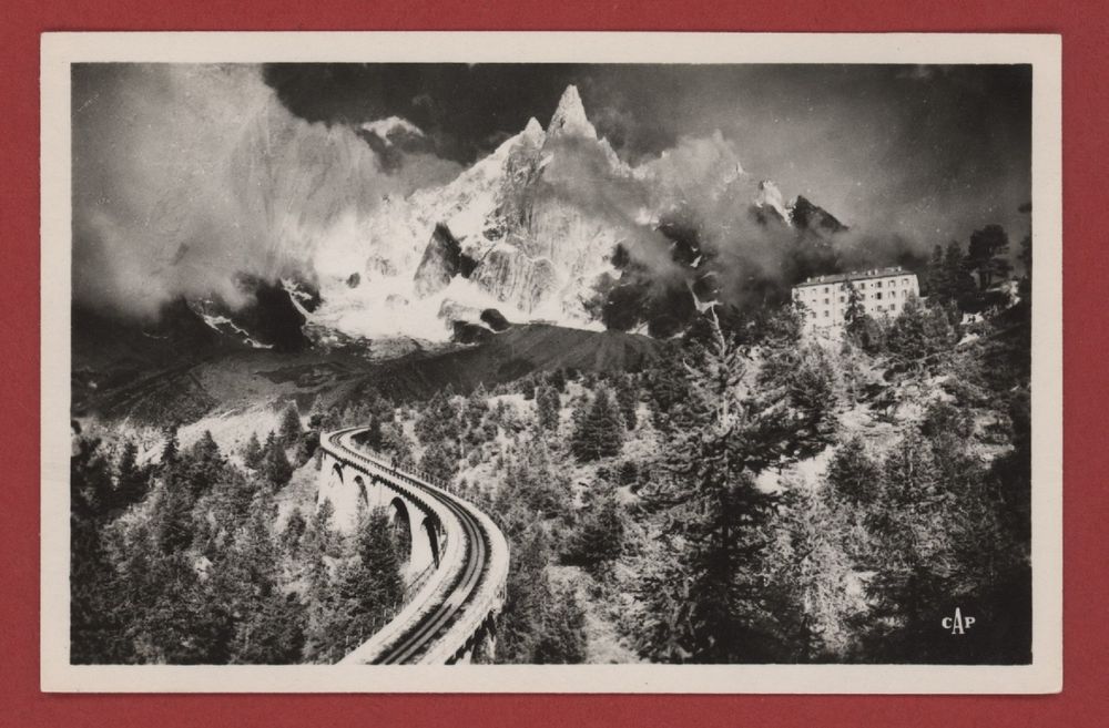 Antik Postkarte Chamonix Mont Blanc Le Drû Kaufen auf Ricardo