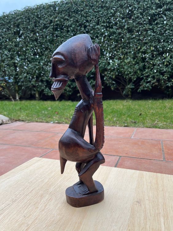 Afrikanische Skulptur Massai Figur Ebenholz Kaufen Auf Ricardo