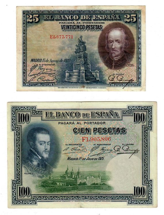 Banknoten Spanien Pesetas Kaufen Auf Ricardo