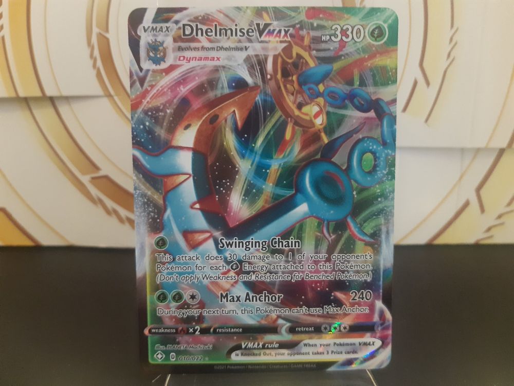 Dhelmise Vmax Shining Fates Pokemon Kaufen Auf Ricardo