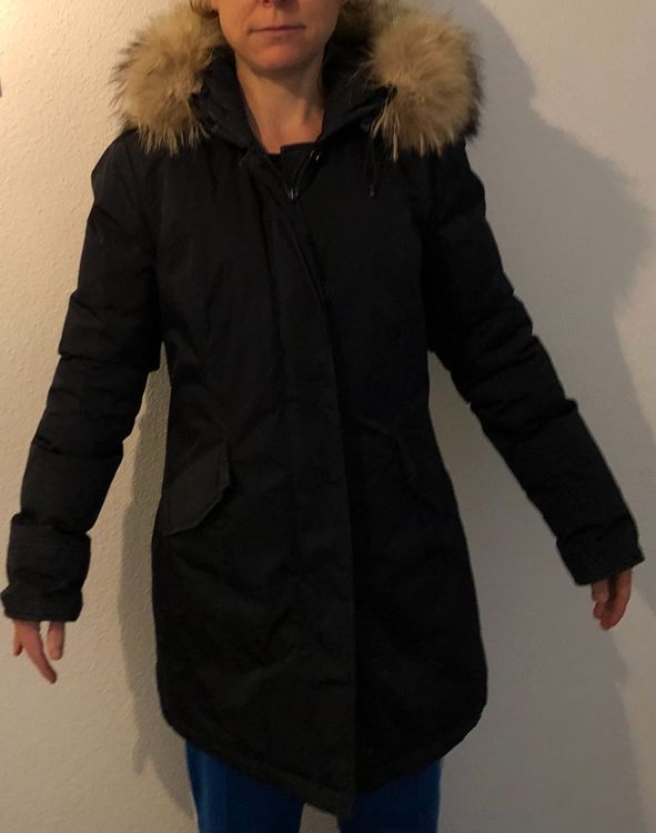 Woolrich Parka Winterjacke Mit Abnehmbarem Pelz Kaufen Auf Ricardo