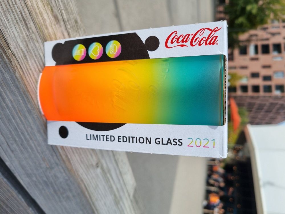 Coca Cola Glas Rainbow Kaufen Auf Ricardo