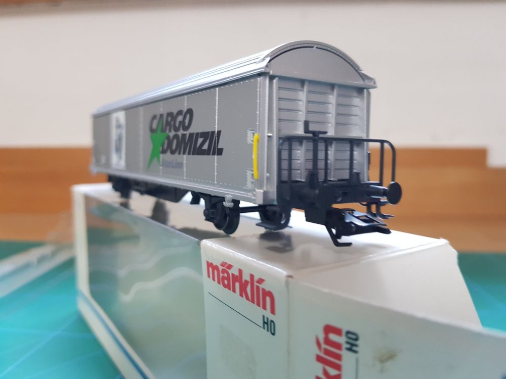 M Rklin H Gedeckter Schiebewandwagen Cargo Domicile Kaufen