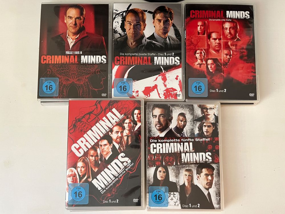 Criminal Minds Komplette Staffel 1 5 DVD Kaufen Auf Ricardo