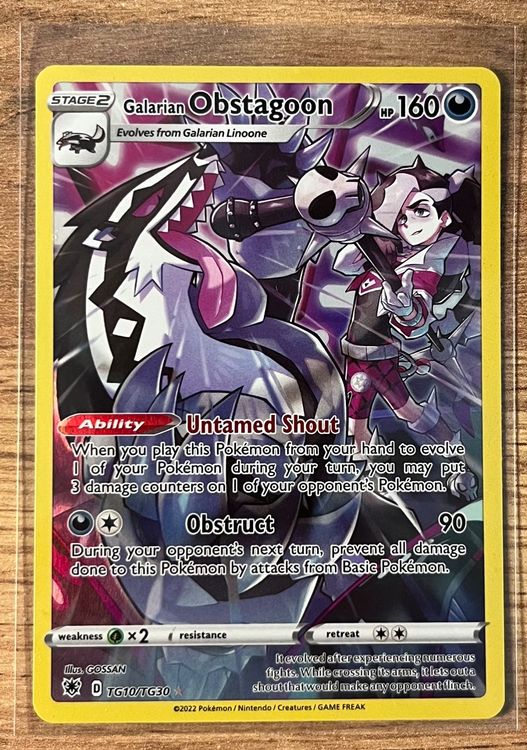 Galarian Obstagoon Tg Pokemon Astral Radiance Kaufen Auf Ricardo