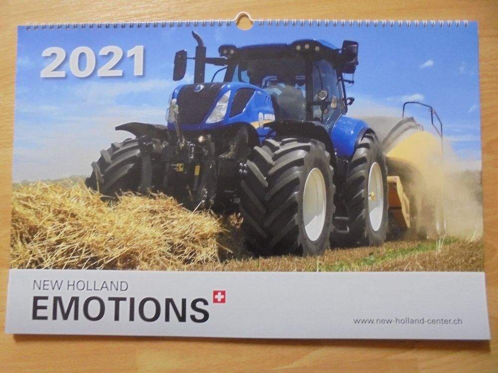 New Holland Kalender Traktor Prospekt Kaufen Auf Ricardo