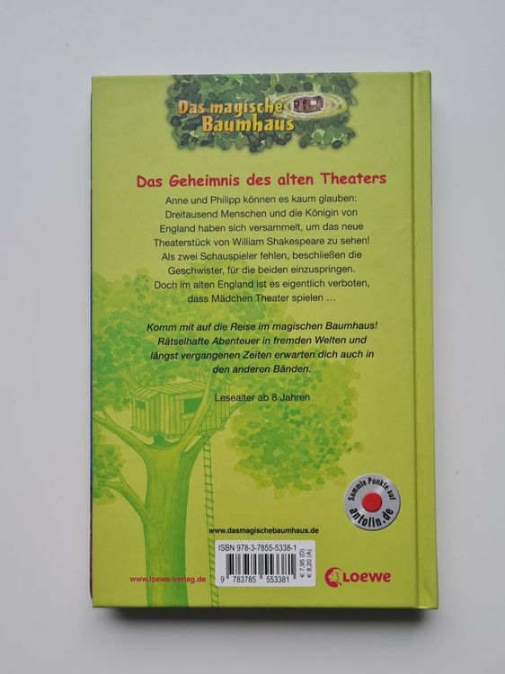 Das Magische Baumhaus Das Geheimnis Des Alten Theaters 23 Kaufen