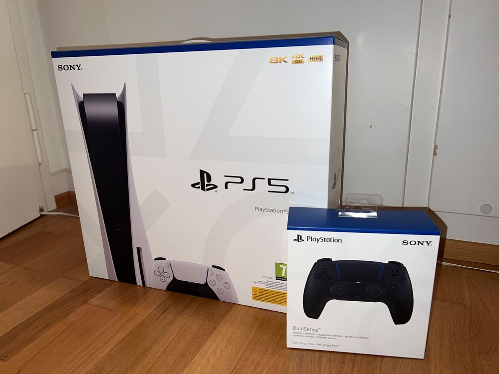 NEUE PS5 825GB Disc Edition Mit 2 Controller Kaufen Auf Ricardo