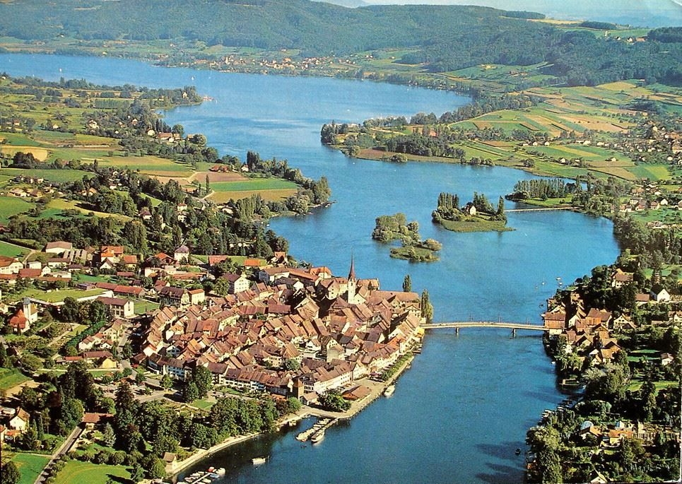 STEIN AM RHEIN Flugaufnahme Kaufen Auf Ricardo