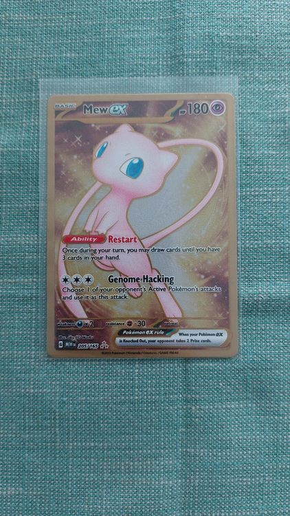 METAL from UPC Mew ex Gold Pokémon 151 Kaufen auf Ricardo