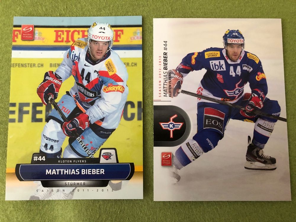 Matthias Bieber Kloten Flyers Hockey Card Kaufen Auf Ricardo