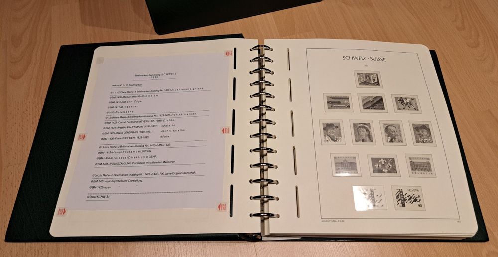 Schweiz Leuchtturm Vordruckalbum 1989 2009 Kaufen Auf Ricardo