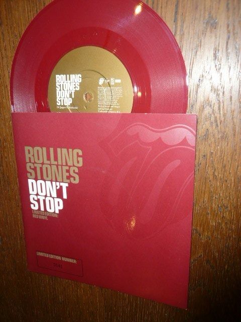 Rolling Stones Don T Stop Virgin VS 1838 Numbered RED Kaufen