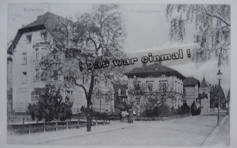 Zürich Winterthur Museumstrasse um 1900 Kaufen auf Ricardo