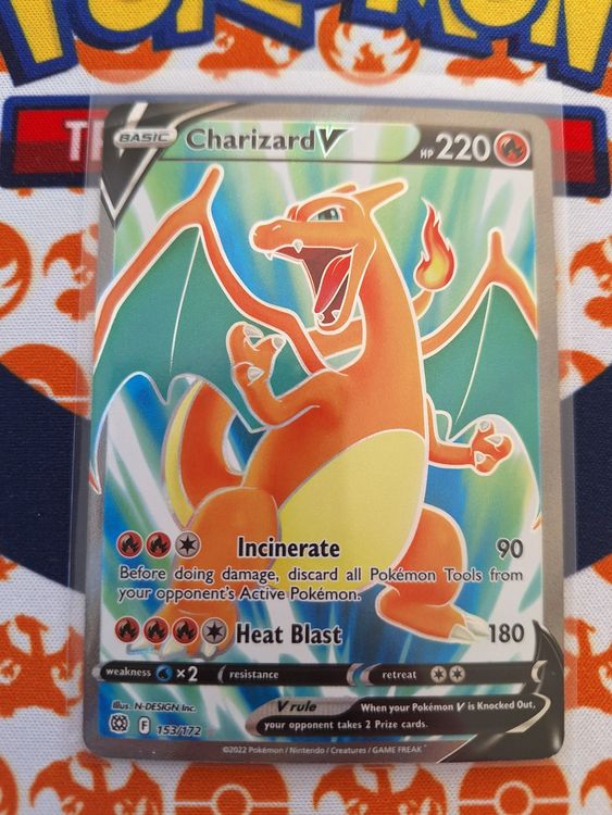 Pokemon Charizard V Brilliant Stars Brs Englisch Kaufen Auf Ricardo