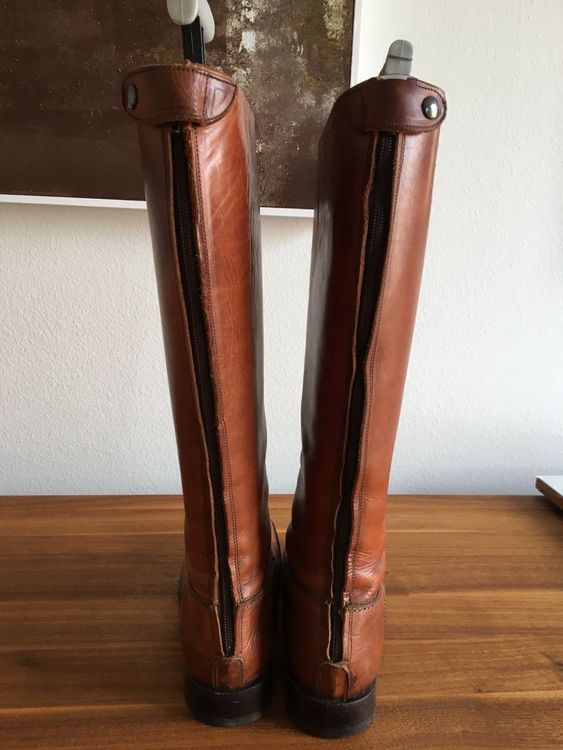 Lederstiefel Braun Navyboot Kaufen Auf Ricardo