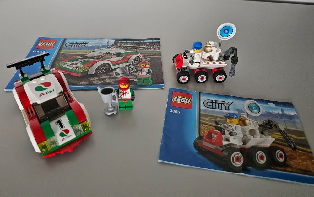 Lego City Set Rennwagen U Mondfahrzeug Buggy Kaufen