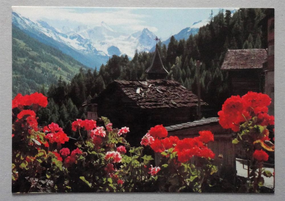 Chalet Valaisan En Fleurs Kaufen Auf Ricardo