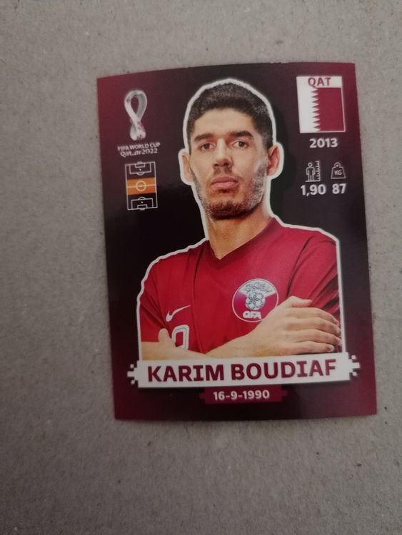 Panini WM 2022 Katar Karim Boudiaf QAT 12 Kaufen Auf Ricardo